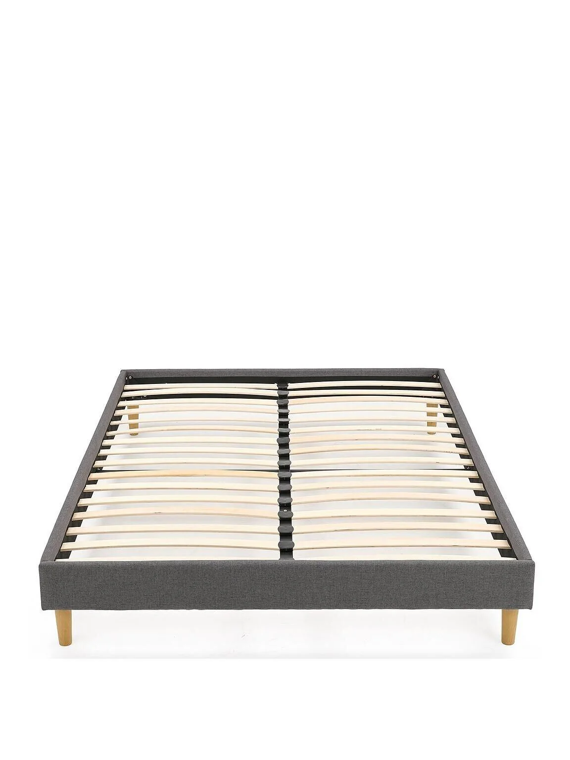 Prairie Platform Double Bed Grey Modern Bedroom Solutuon Space-Saving - Image 3