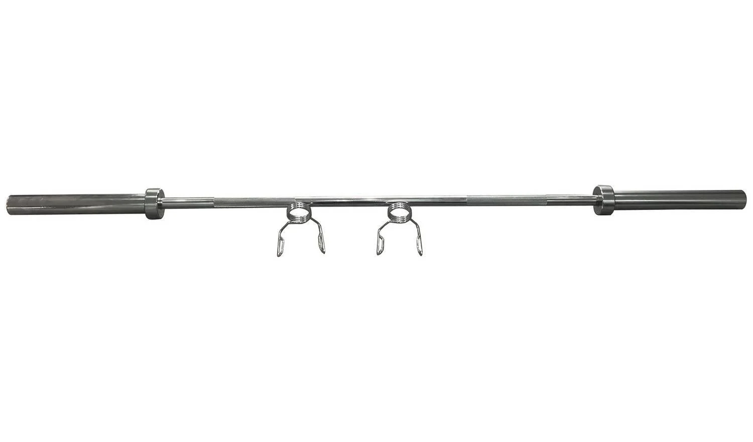 Pro Fitness 6ft Olympic Barbell Chrome + Weight Plates 2 x 5kg