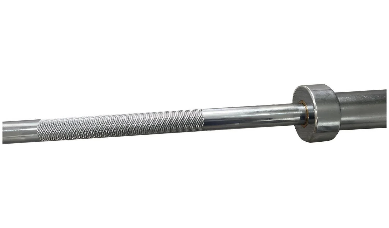 Pro Fitness 6ft Olympic Barbell Chrome + Weight Plates 2 x 5kg - Image 4