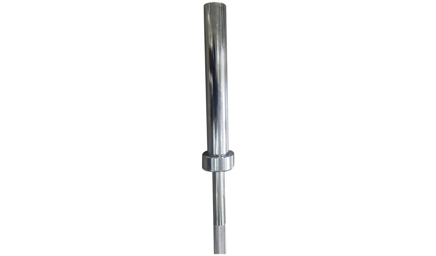 Pro Fitness 6ft Olympic Barbell Chrome + Weight Plates 2 x 5kg - Image 7