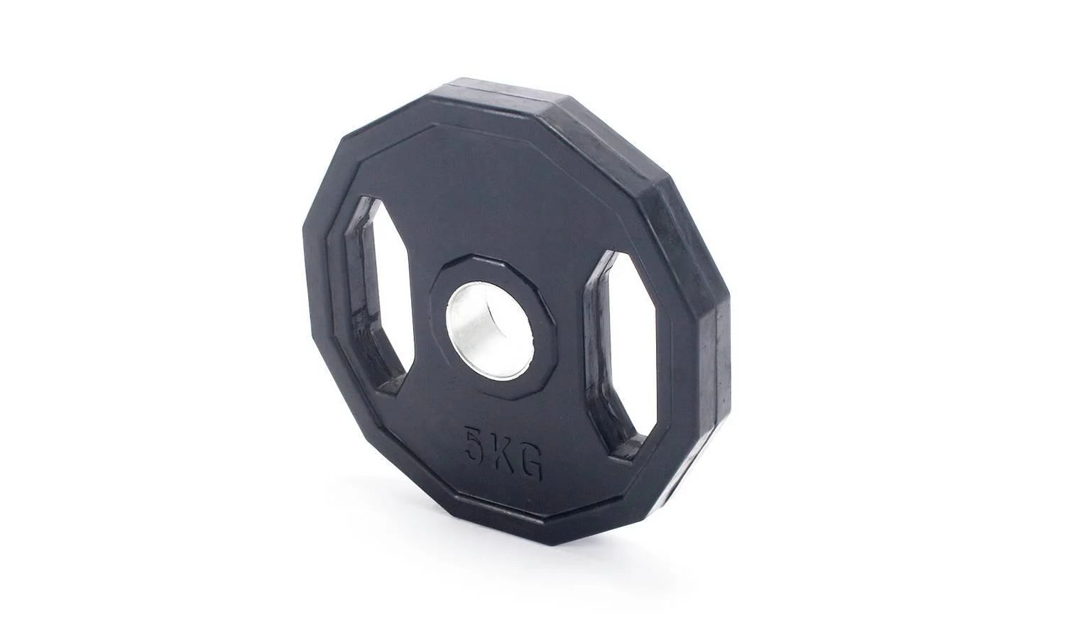 Pro Fitness 6ft Olympic Barbell Chrome + Weight Plates 2 x 5kg - Image 8