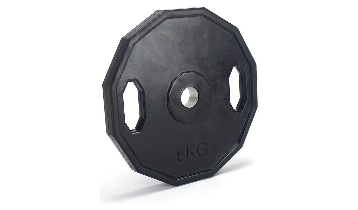 Pro Fitness 6ft Olympic Barbell Chrome + Weight Plates 2 x 5kg - Image 9