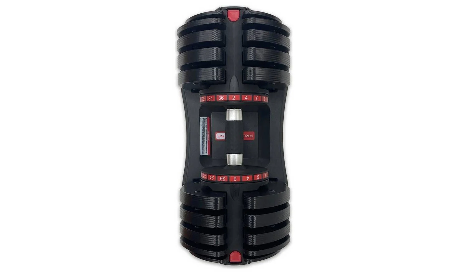 Pro Fitness Adjustable 36KG Dumbbell Home Gym Weight Set Strength Training - Image 4