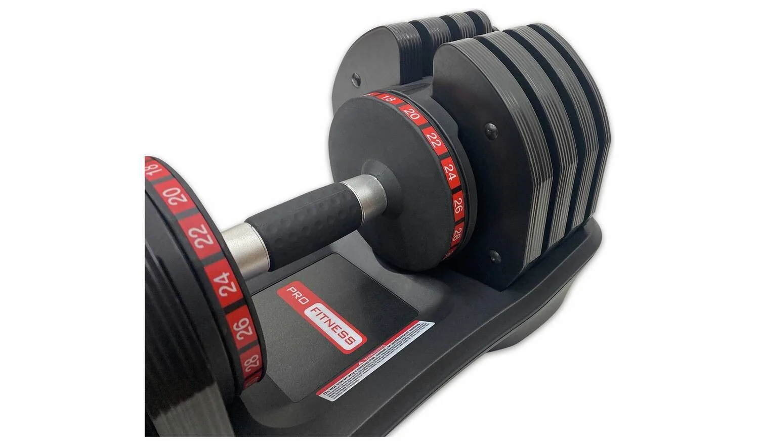 Pro Fitness Adjustable 36KG Dumbbell Home Gym Weight Set Strength Training - Image 7