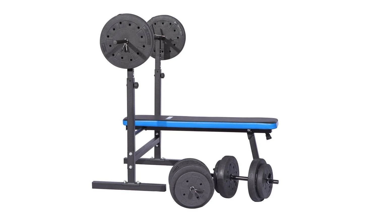 Pro Fitness Foldable Weight Bench with 50kg Weight Package Home Gym - Image 2