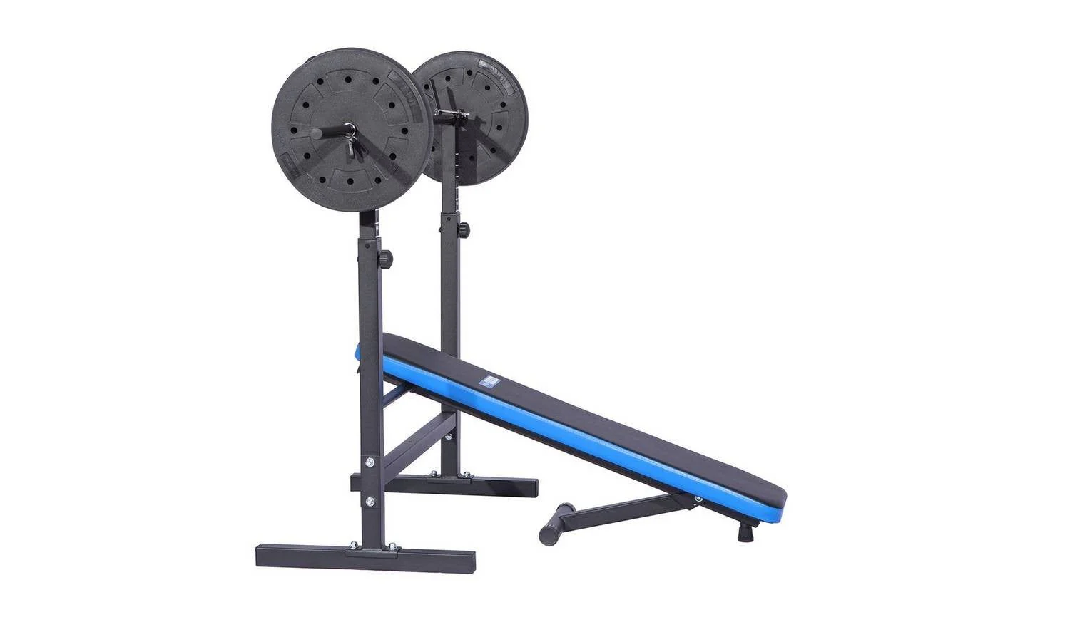 Pro Fitness Foldable Weight Bench with 50kg Weight Package Home Gym - Image 4