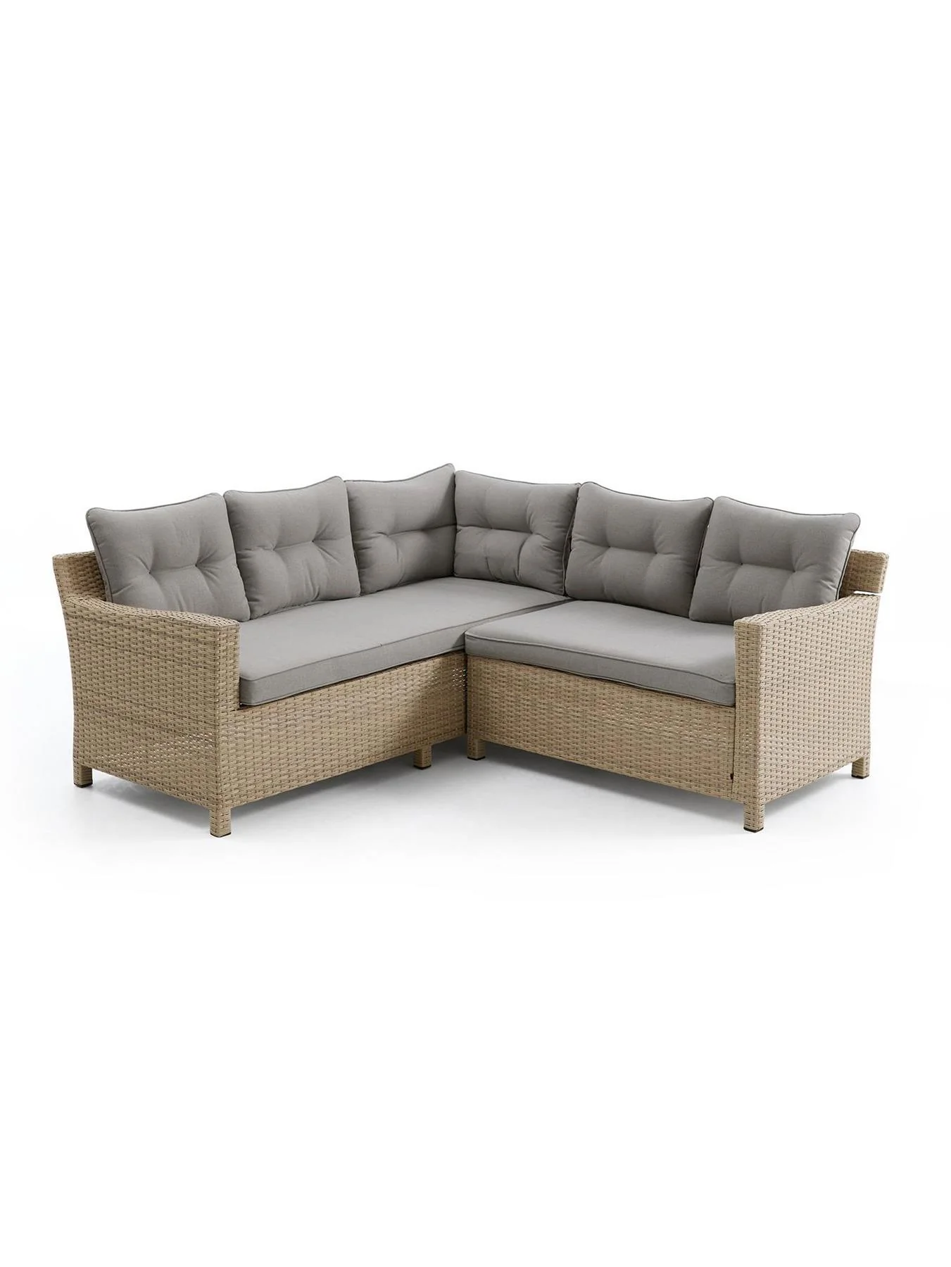 Sarasota Compact Corner Dining Set Garden Patio Outdoor Furniture - Image 4