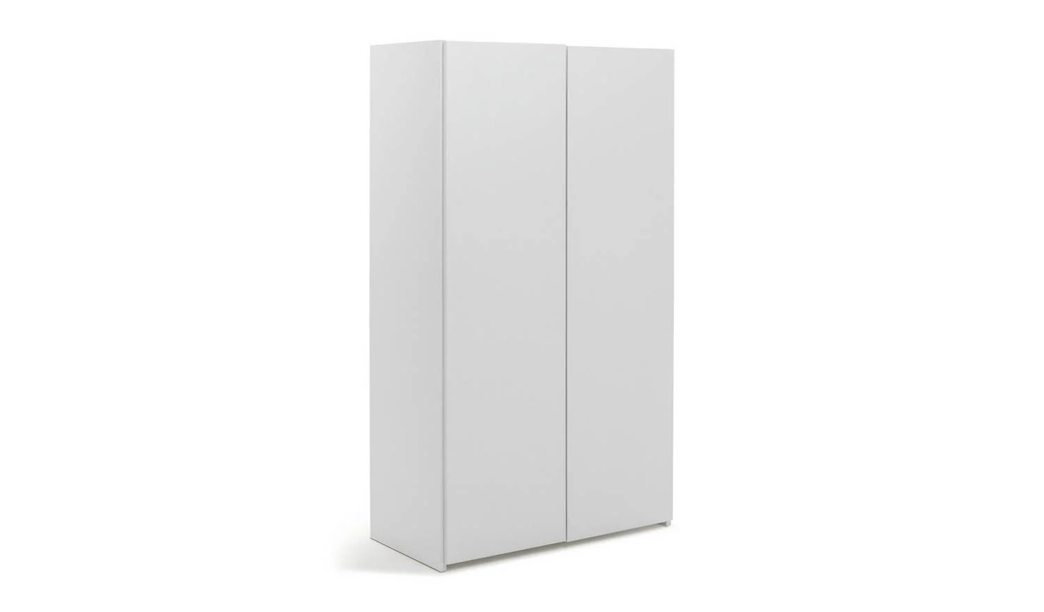 Seville Shoe Storage Cabinet White Easy Assembly Space Saving UK