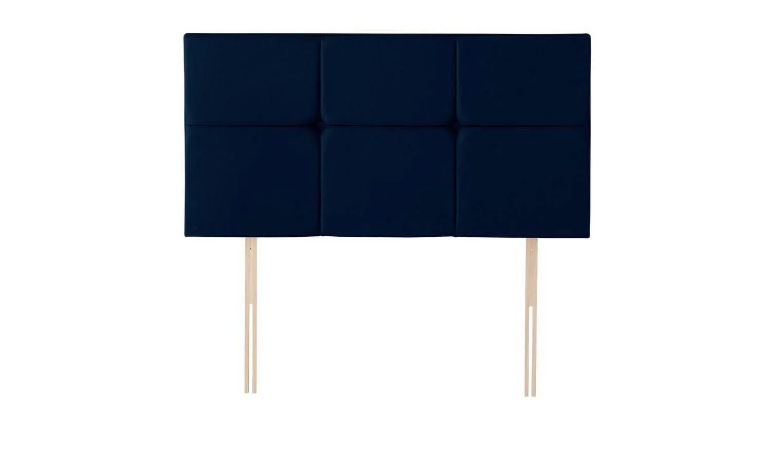 Silentnight Arezzo Velvet Kingsize Headboard Maritime Modern Bedroom - Image 2