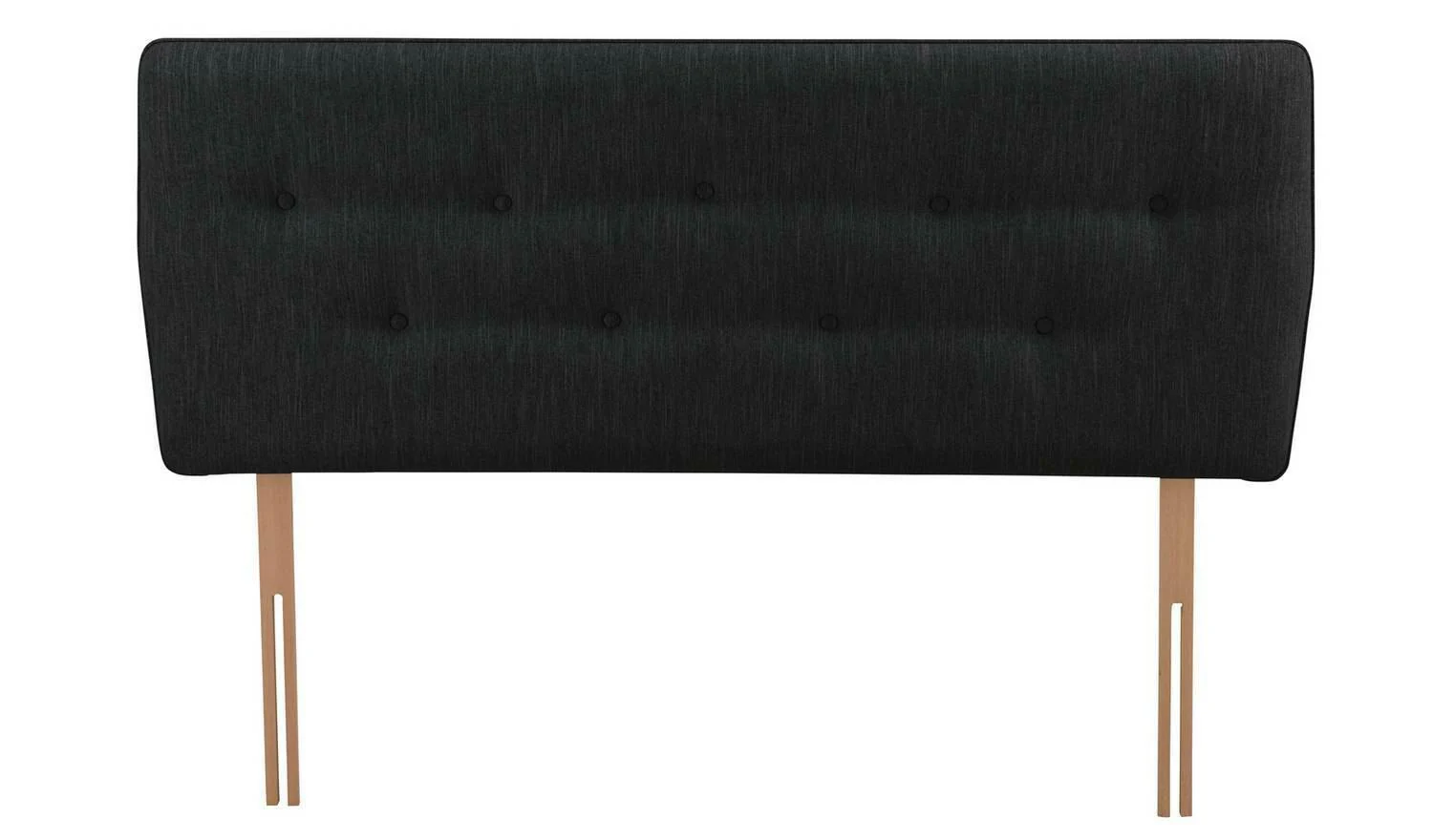 Skandi Kingsize Headboard Charcoal Elegant and Comfortable Bedroom Decor