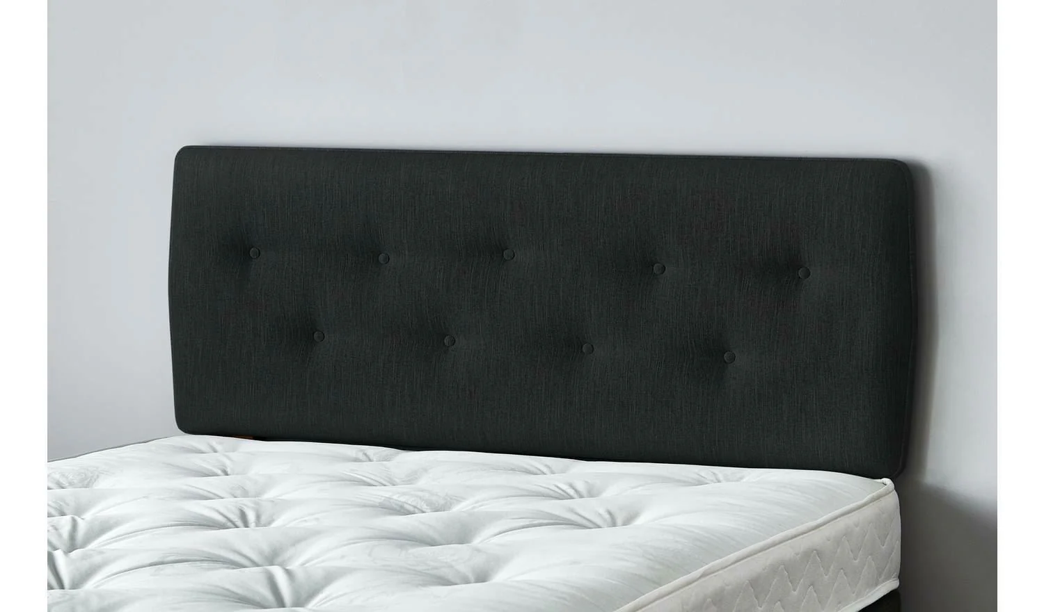 Skandi Kingsize Headboard Charcoal Elegant and Comfortable Bedroom Decor - Image 2