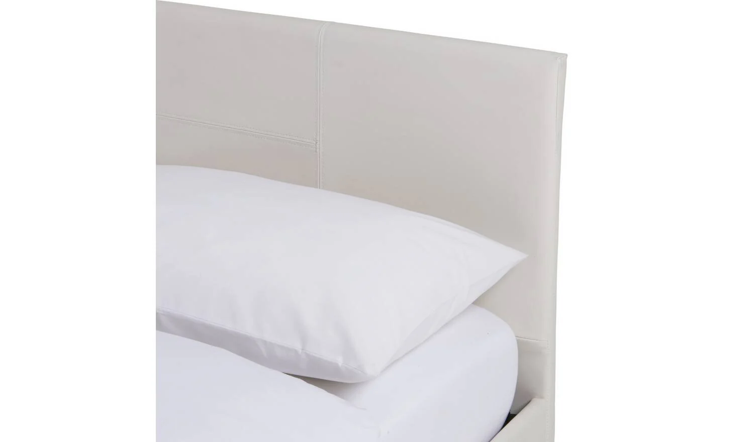 Skylar Small Double Bed Frame White Modern Bedroom Furniture - Image 5