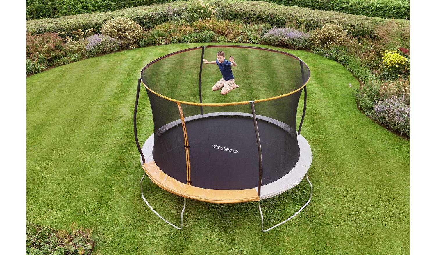 Sportspower 10ft Outdoor Kids Trampoline with Enclosure - Image 12