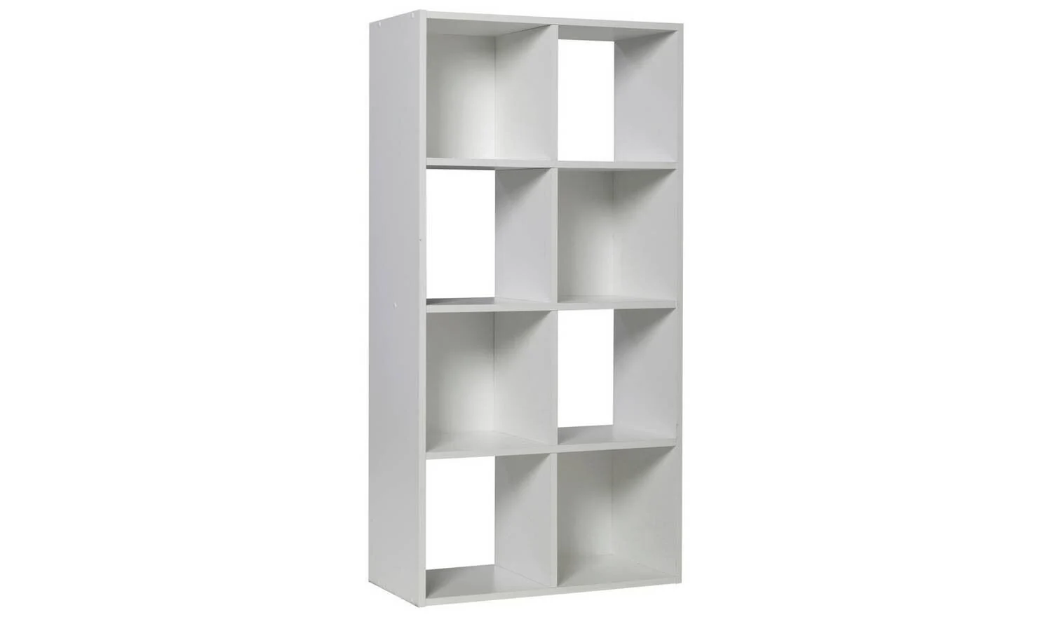 Squares 8 Cube Storage Unit White Modular Organiser Shelf Furniture
