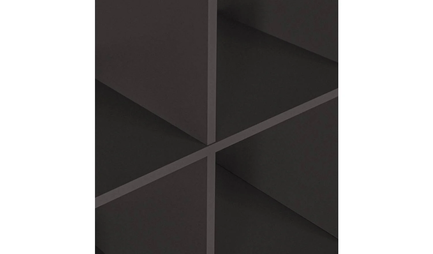 Squares Plus 8 Cube Storage Unit Black Modular Organiser Shelf Furniture - Image 3