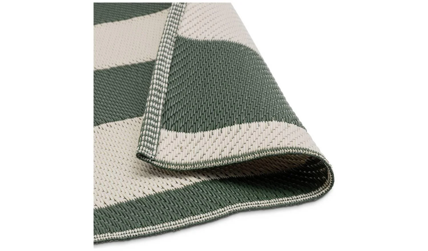 Stripe Outdoor Rug 120x180cm Patio Garden Easy Clean - Image 3