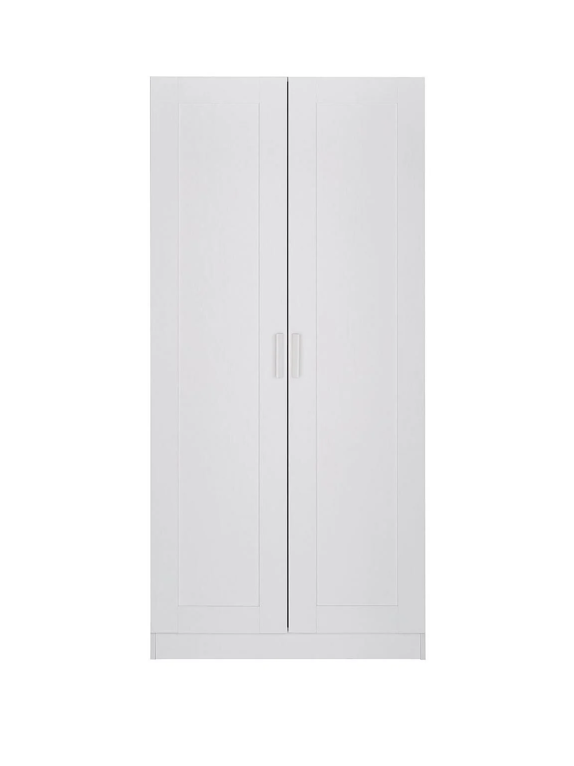 Taryn Kids 2 Door Wardrobe - White Stylish and Spacious Kids Bedroom Storage - Image 2