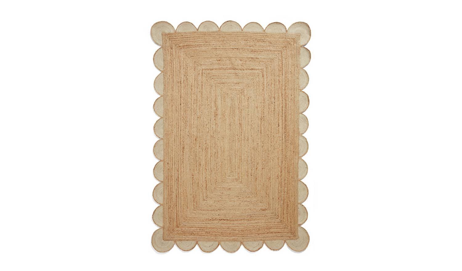 Think Rugs Savannah Natural Jute Flatweave Rug 120x170cm UK - Image 2