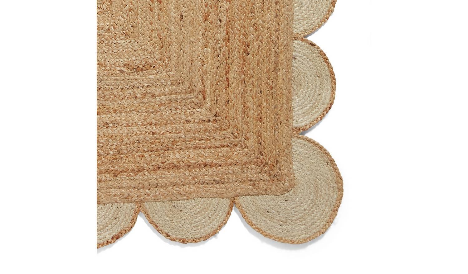 Think Rugs Savannah Natural Jute Flatweave Rug 120x170cm UK - Image 4