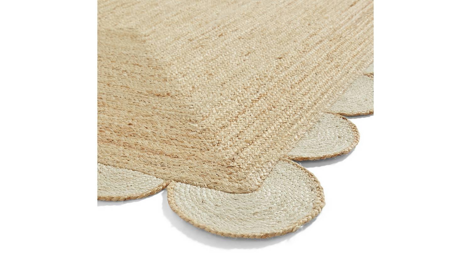 Think Rugs Savannah Natural Jute Flatweave Rug 120x170cm UK - Image 5