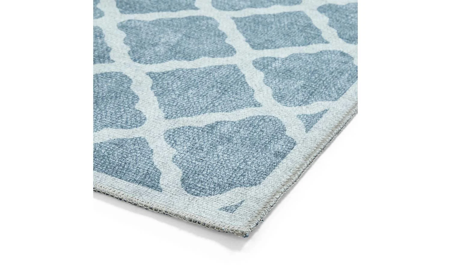 Think Rugs Washable Coral Grey Flatweave Rug 122x170cm Modern Home Decor - Image 5