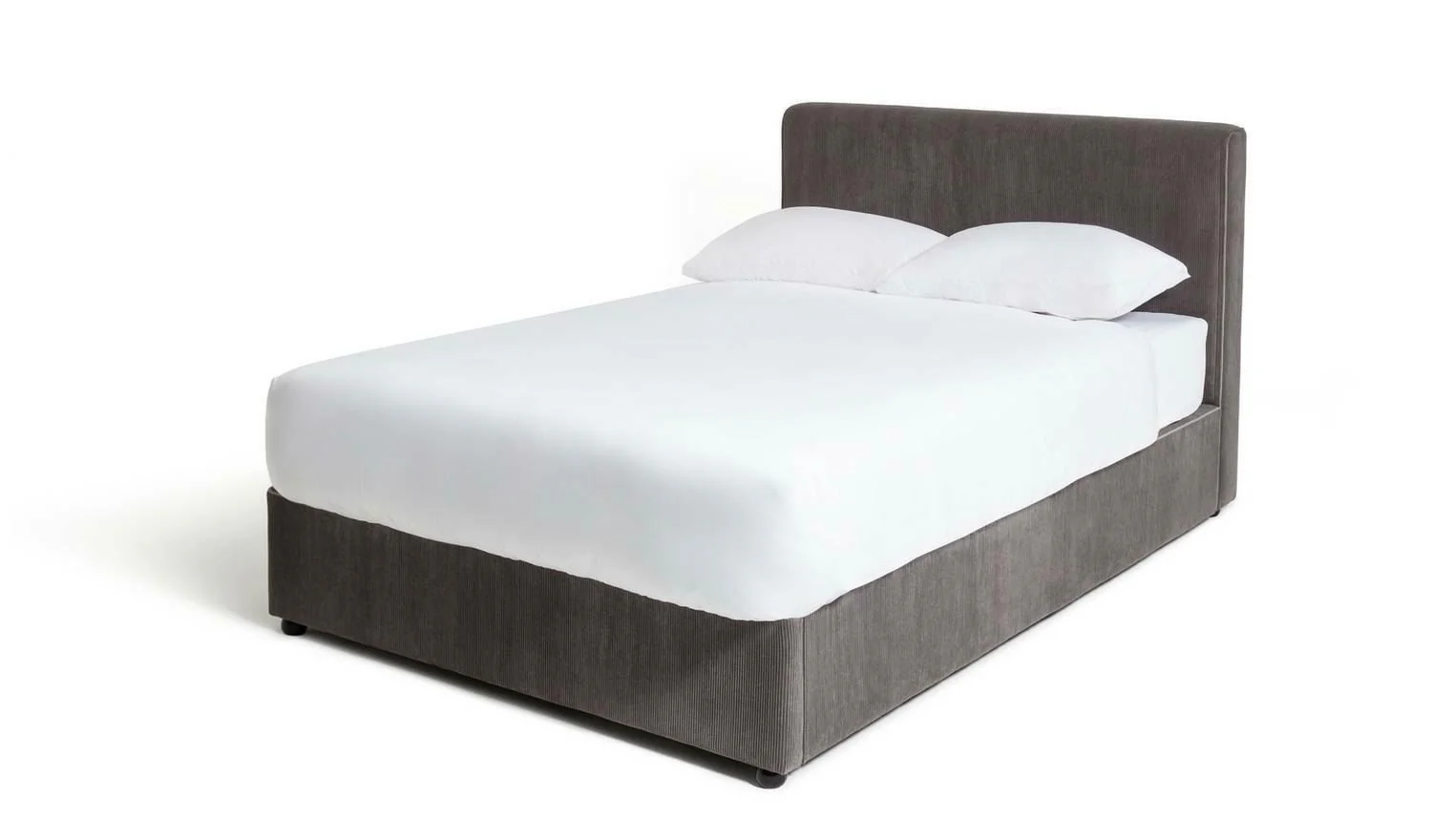 Tristan Kingsize Ottoman Bed Frame Grey with Lift-Up Storage for Modern Bedrooms