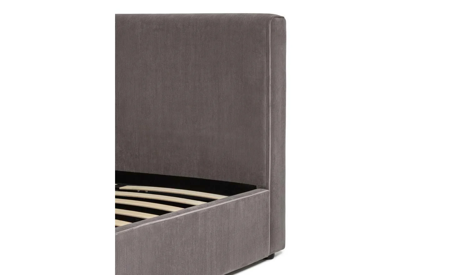 Tristan Kingsize Ottoman Bed Frame Grey with Lift-Up Storage for Modern Bedrooms - Image 5