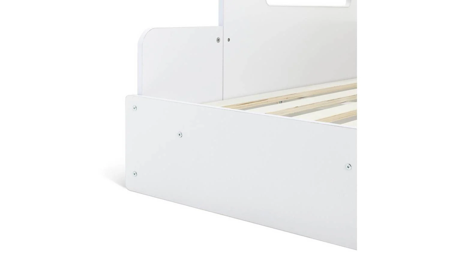 Ultimate Triple Double Single Bunk Bed White Kids Childrens Room - Image 7