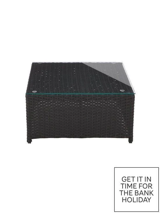 Vancouver 3-Piece Corner Rattan Set Modern and Comfortable Outdoor Furniture - Image 4