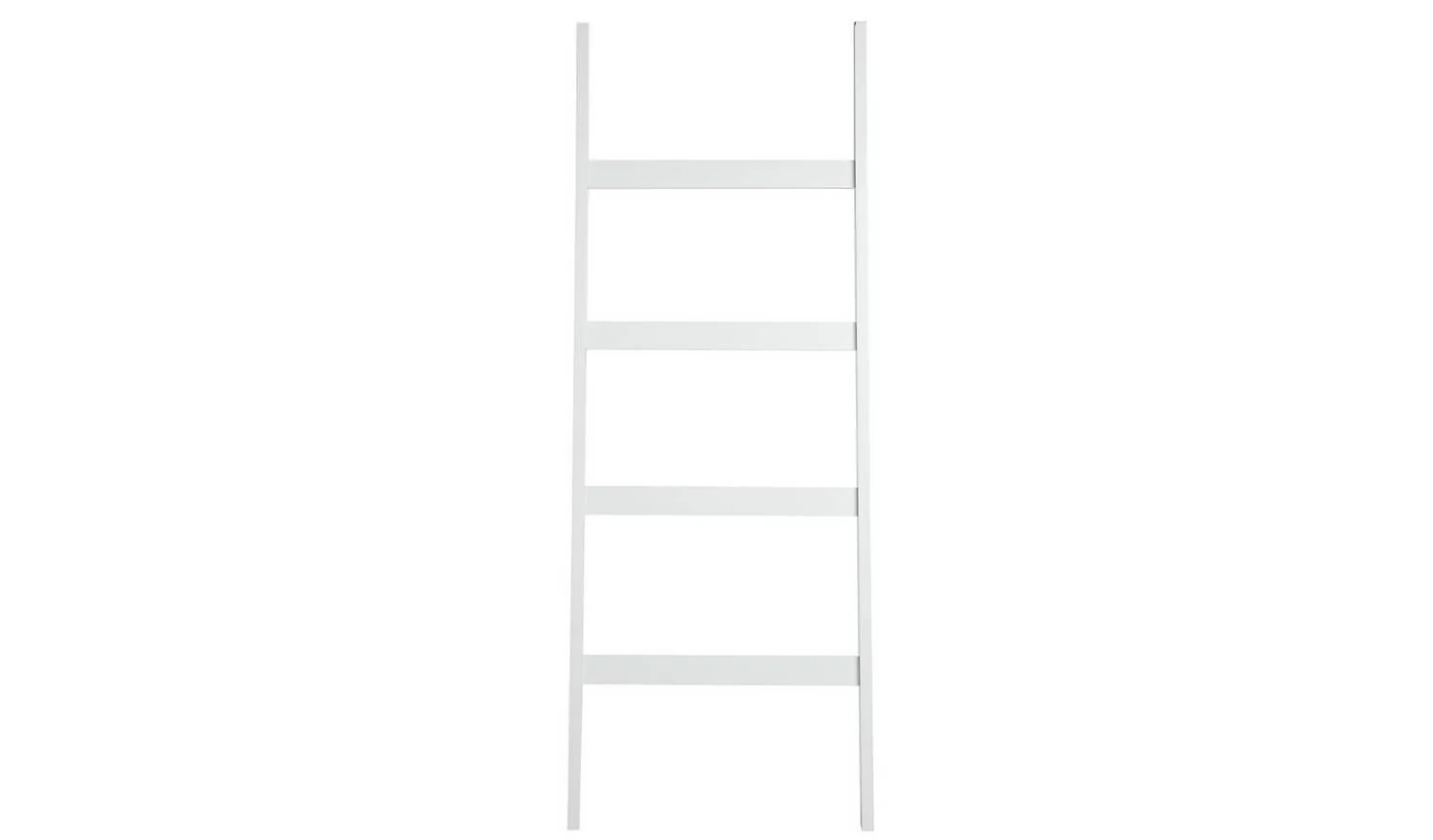 Wall Mounted Towel Ladder White Bathroom Storage Organiser Rack - Image 4