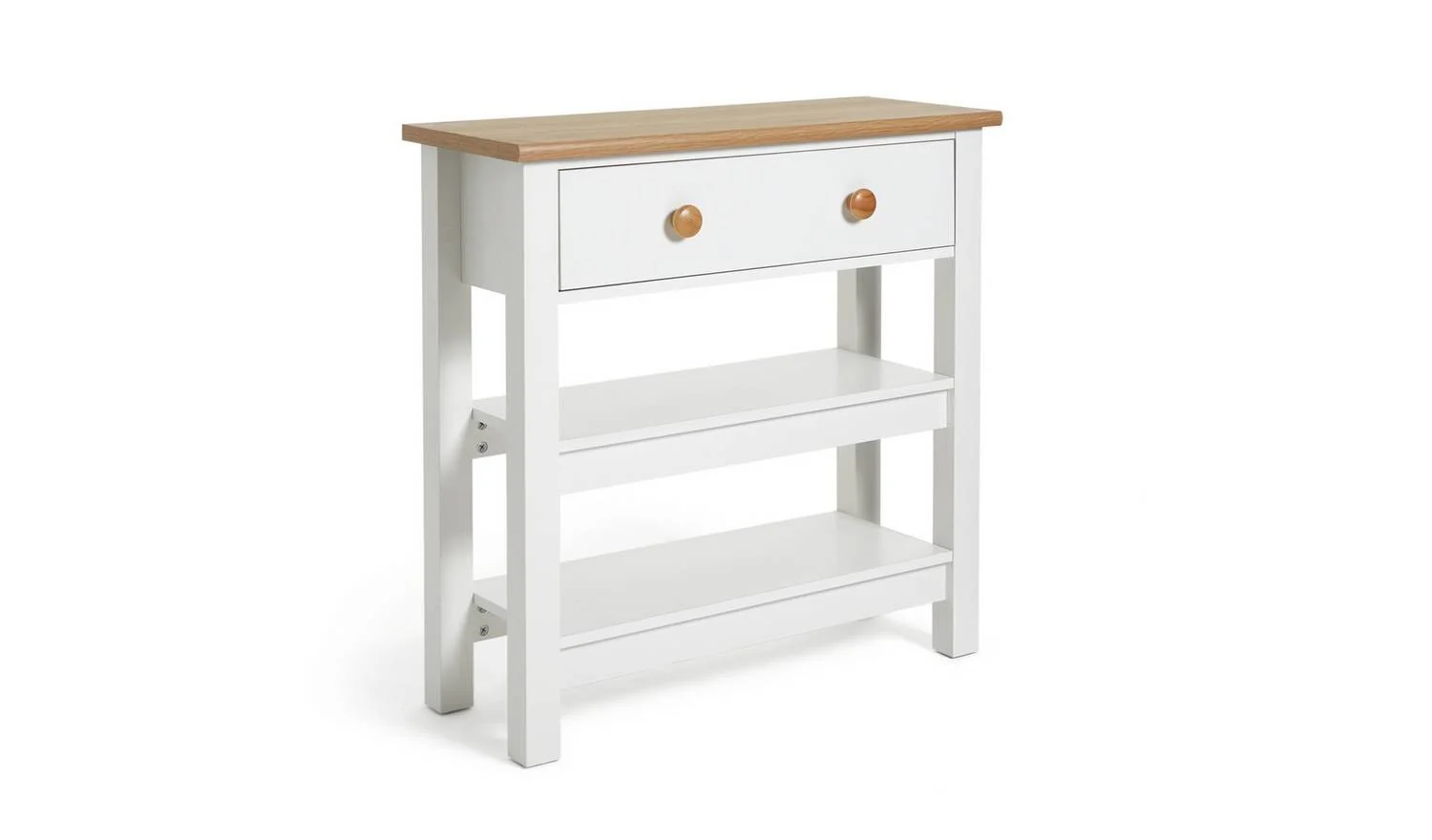 Winchester 1 Drawer Console Table Cream Hallway Entryway Furniture Storage