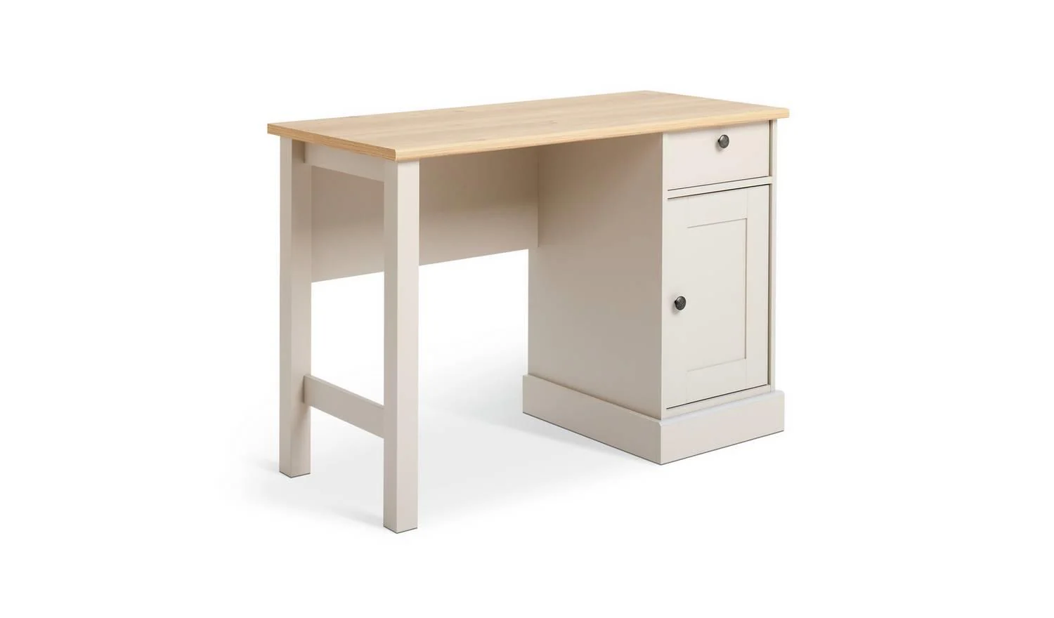 Winchester 1 Drawer Office Desk Natural French Home Office Furniture